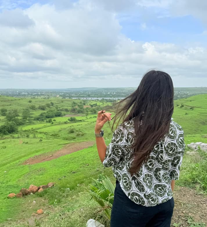 Travel snapshot of Shivangi during a trip