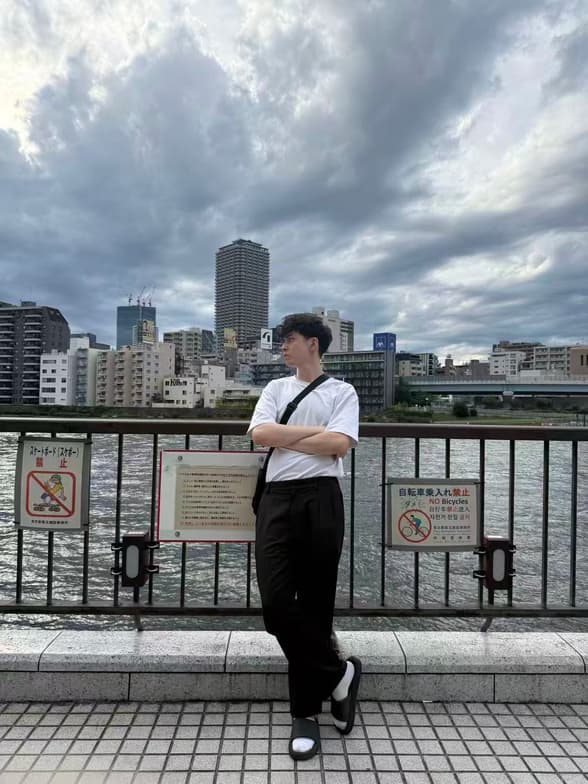 Harrisenjoying a hobby outside teaching