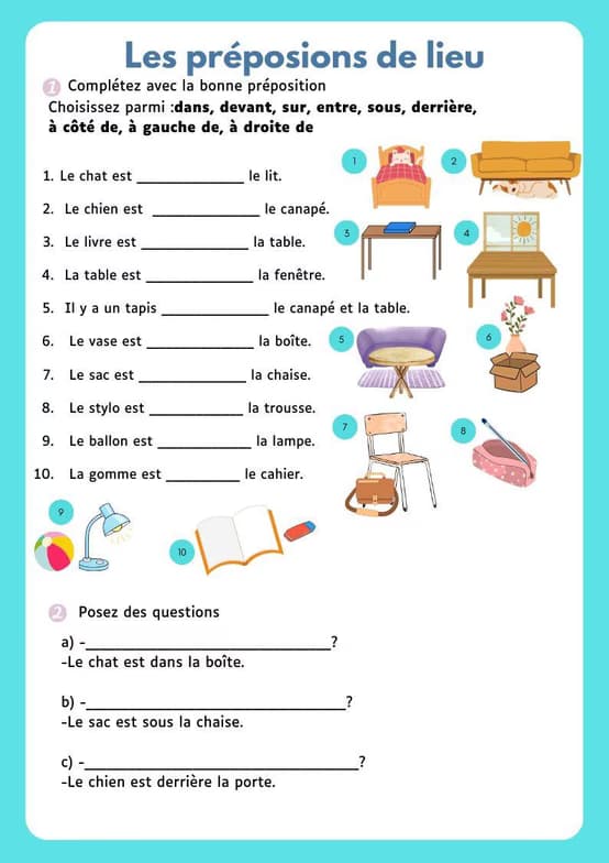 French learning materials by Emma  
