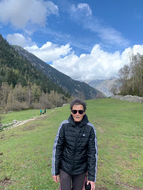 Travel snapshot of Brigitte during a trip 