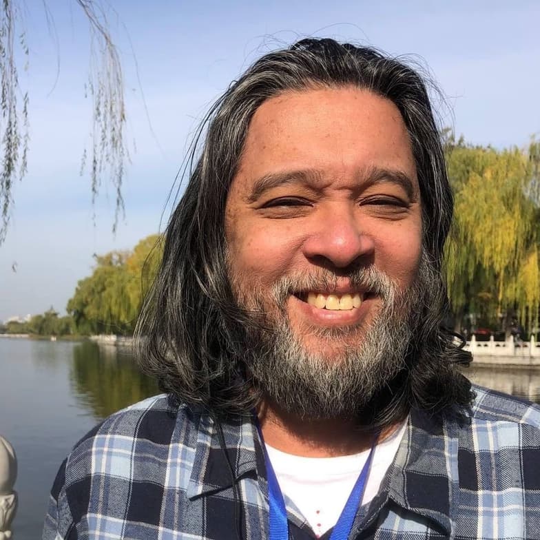 Travel snapshot of Dino during a trip 