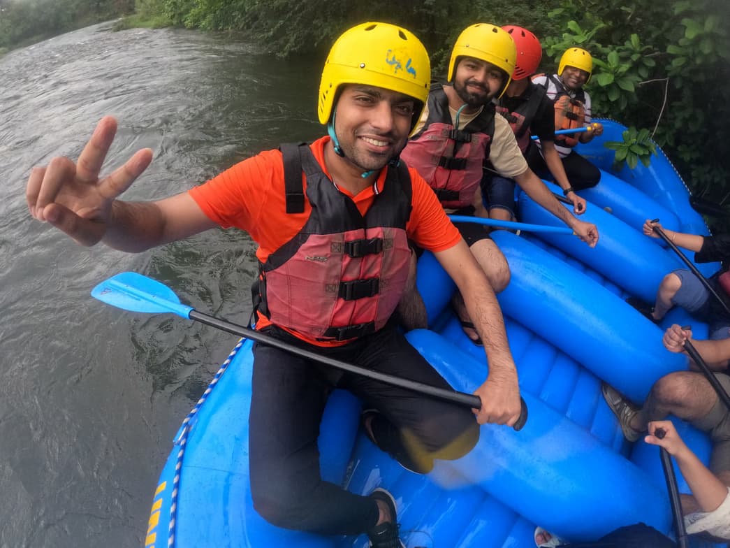 Yashenjoying a hobby outside teaching