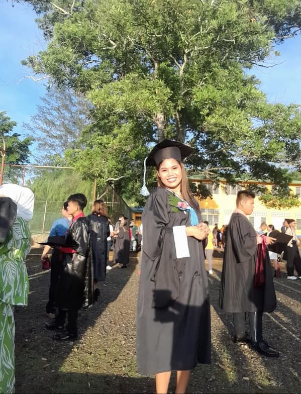 Graduation ceremony photo of Jaquelen  