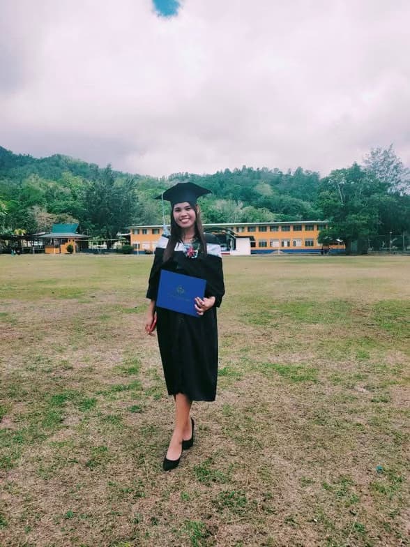 Graduation ceremony photo of Jaquelen  