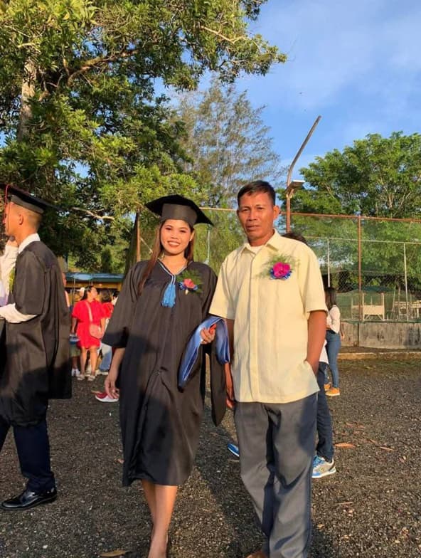 Graduation ceremony photo of Jaquelen  