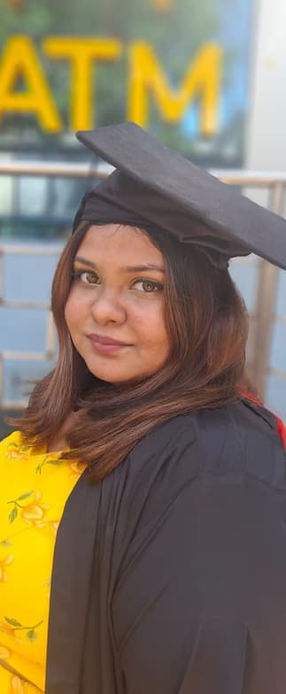 Graduation ceremony photo of Shekinah 