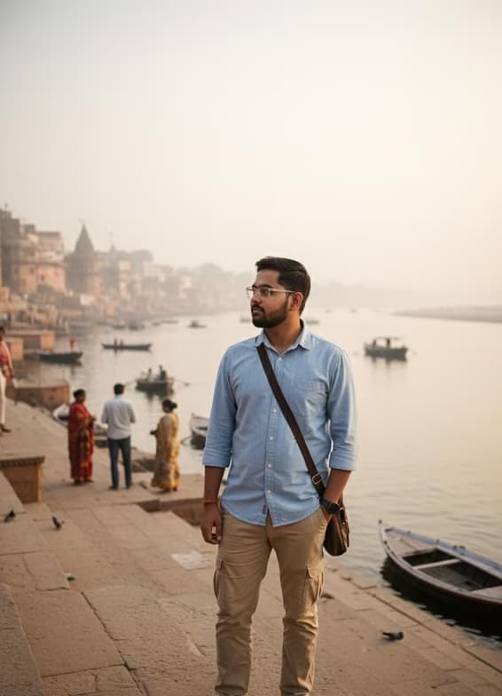 Travel snapshot of Shubham  during a trip 