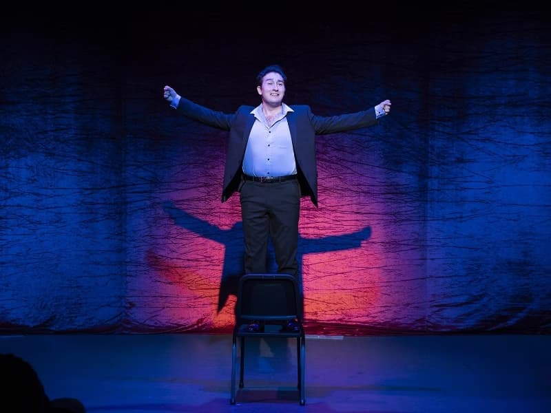 Matthewenjoying a hobby outside teaching 