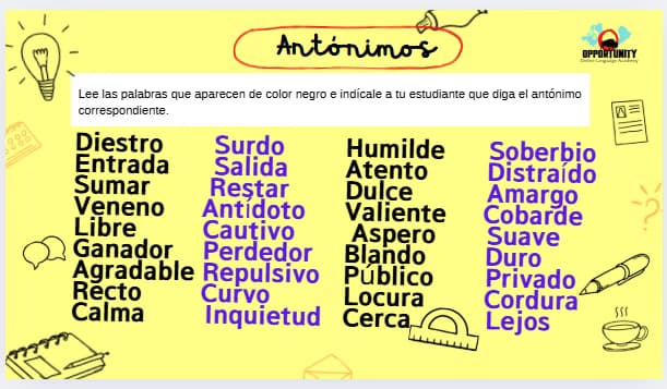 Spanish learning materials by Yulianys 