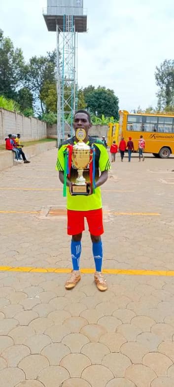 Reuben enjoying a hobby outside teaching 