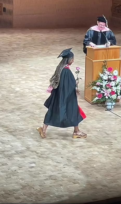 Graduation ceremony photo of Jerzy 