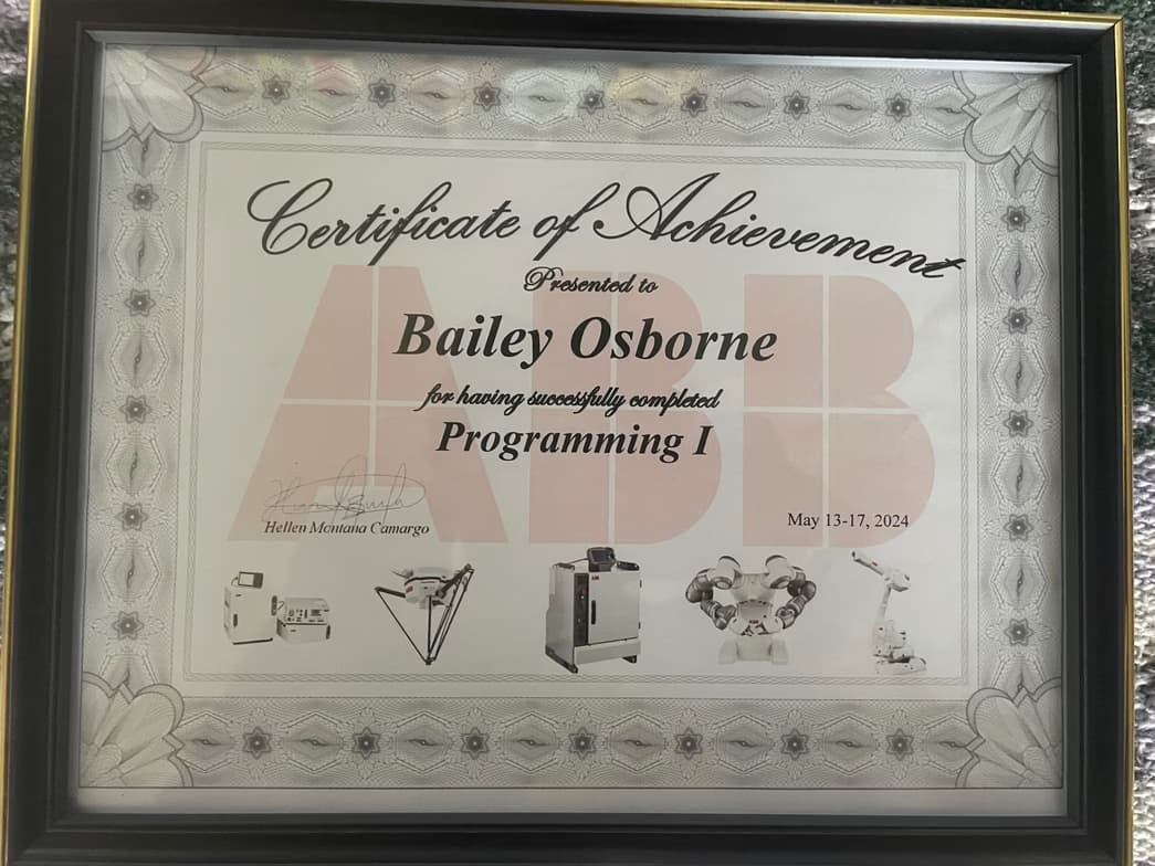 Verified degree or teaching certification of Bailey 