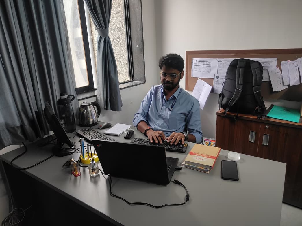 Casual photos of Gopal, Wiingy tutor 