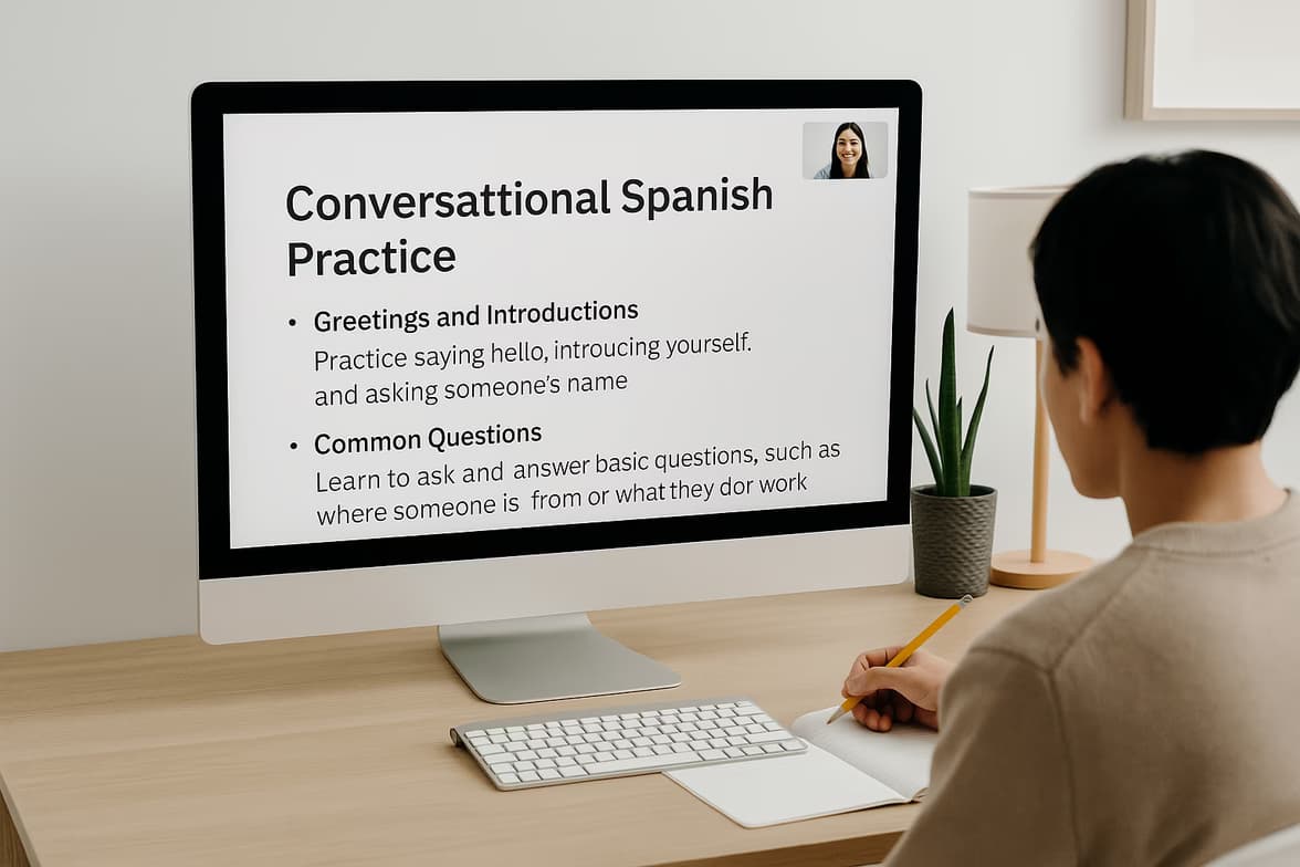 Spanish learning materials by Eugene