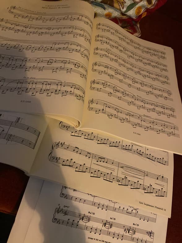 Singing learning materials by Bethan 