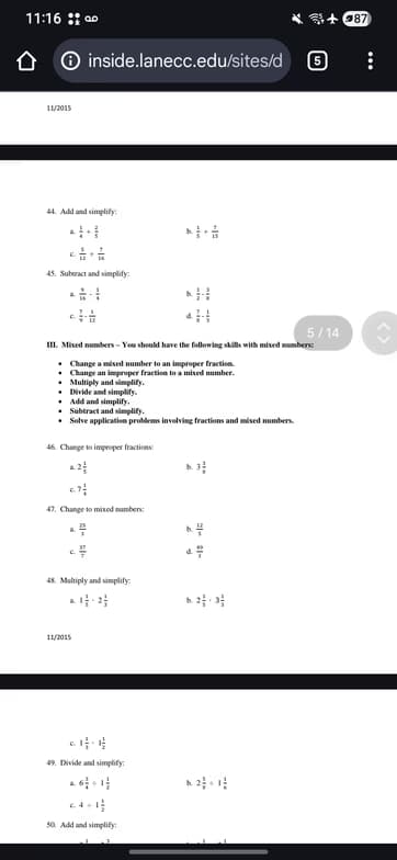 Mathematics learning materials by Reshma  