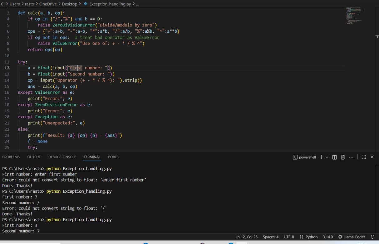 Coding learning materials by Suhani