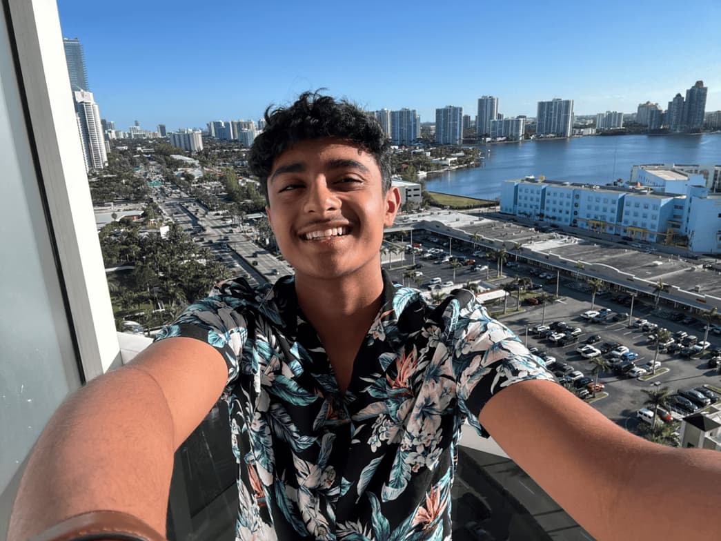 Travel snapshot of Ritvik during a trip 