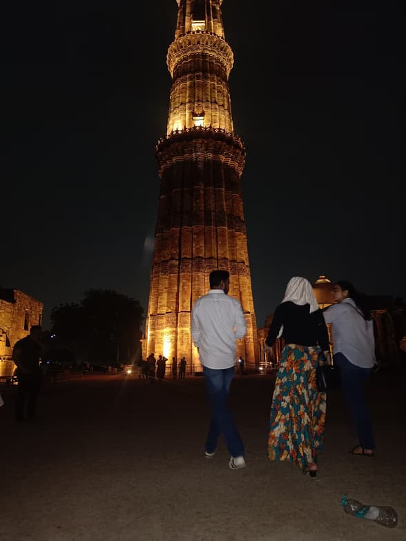 Travel snapshot of Indubala during a trip 