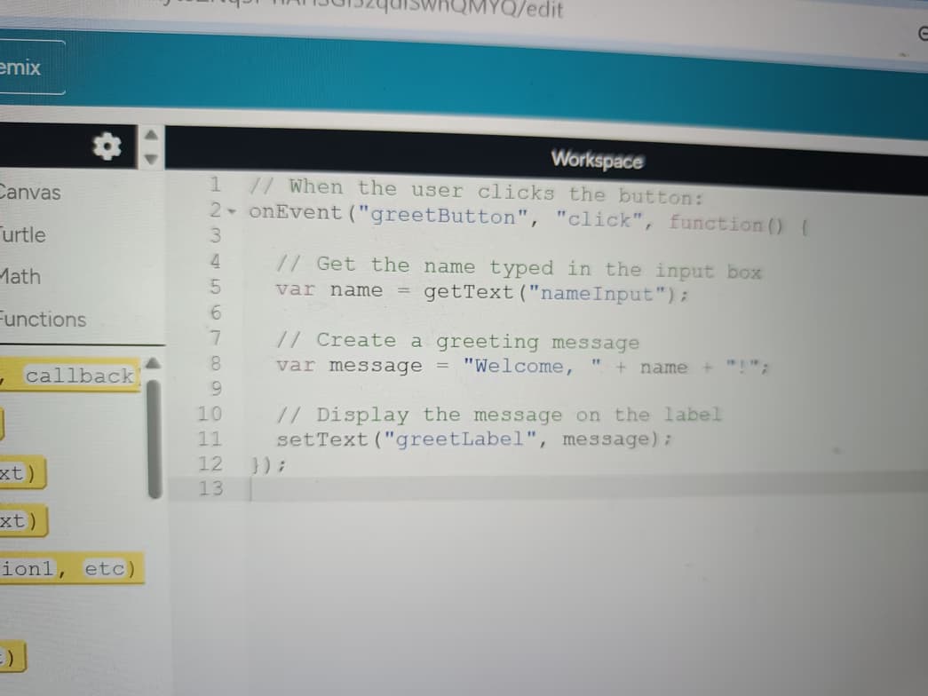 Coding learning materials by Indubala 