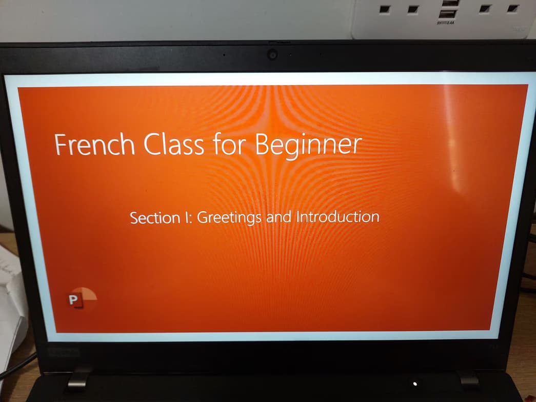 French learning materials by Mahamadou Lamine  