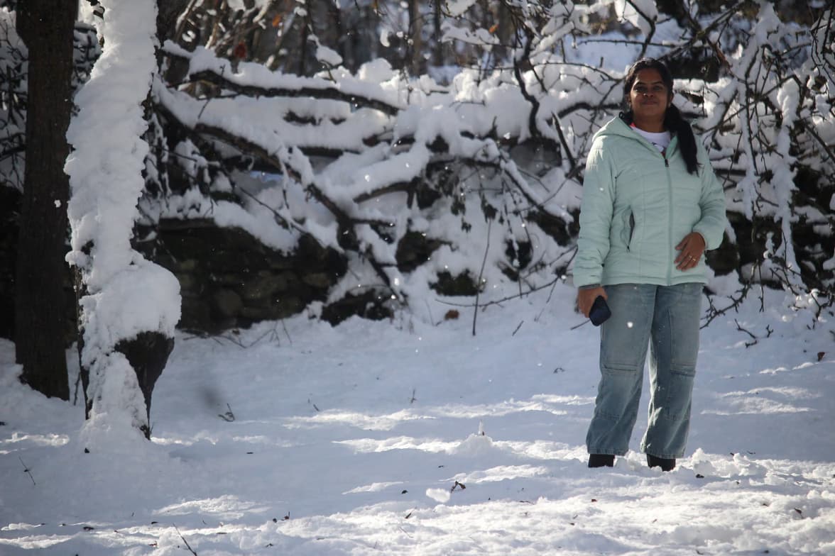 Travel snapshot of BhagyaLakshmi during a trip