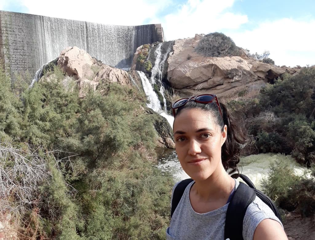 Travel snapshot of Marina during a trip 