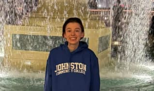 Travel snapshot of Parker during a trip 