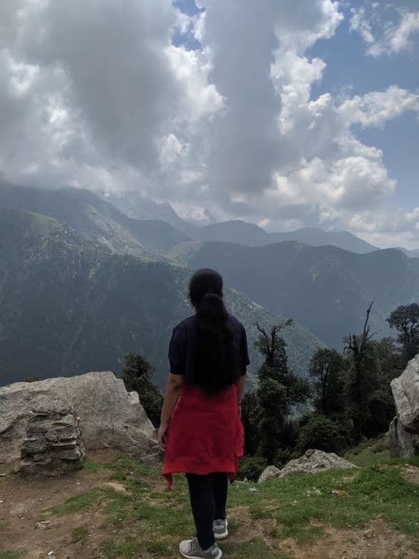 Travel snapshot of Nancy during a trip