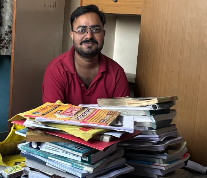 Karmaveerenjoying a hobby outside teaching