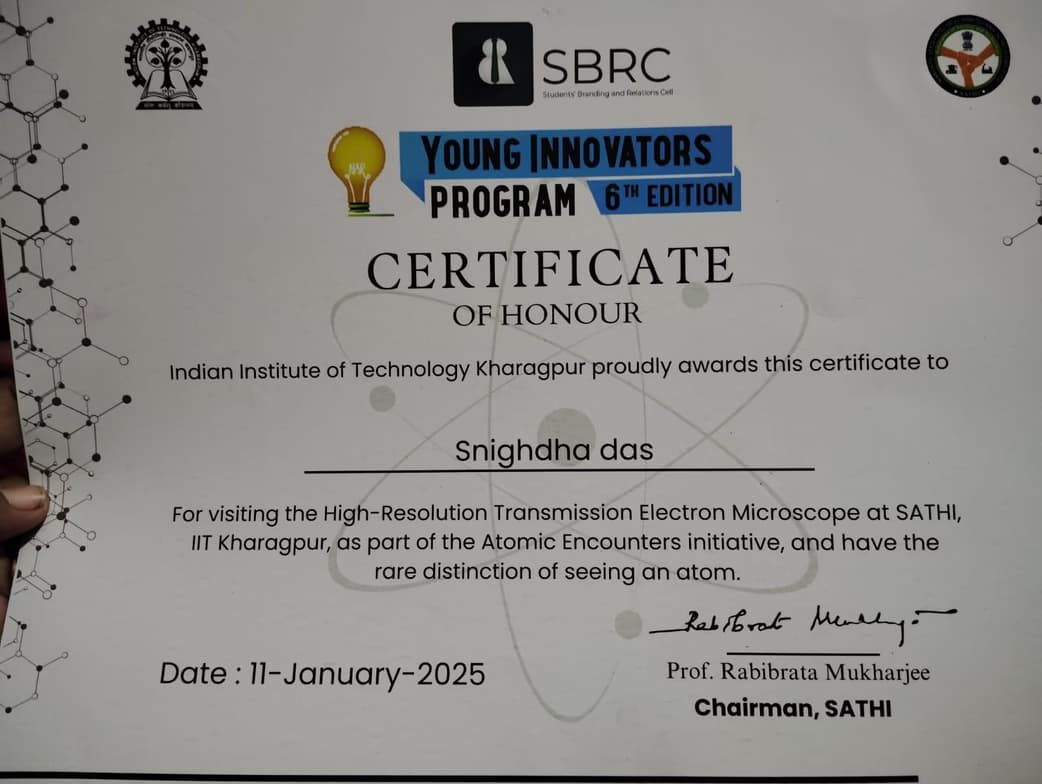 Profile photo of Snigdha , Chemistry tutor at Wiingy 