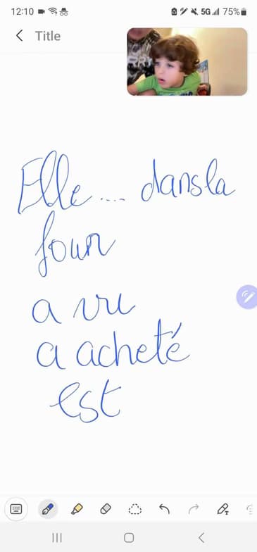 Live performance with French by Grace 