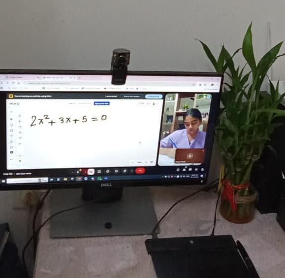 Teaching setup of  for private tutoring 