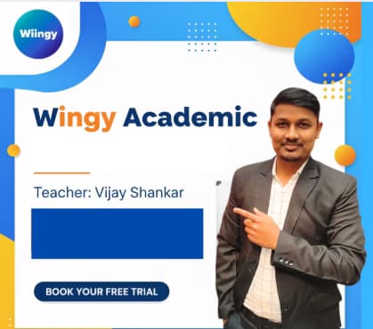 Profile photo of Vijay, Mathematics tutor at Wiingy 
