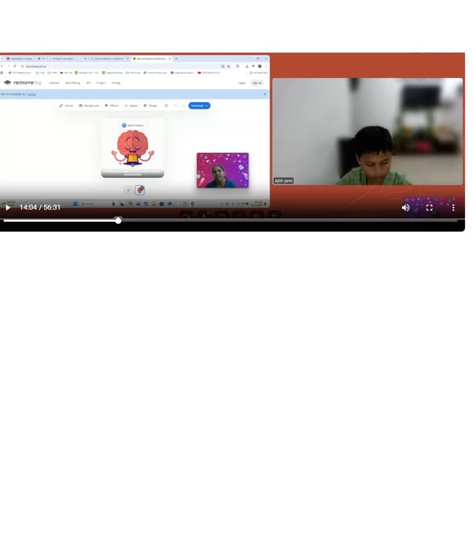 sowmya conducting a lesson 