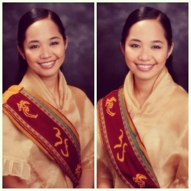 Graduation ceremony photo of Karen Paula