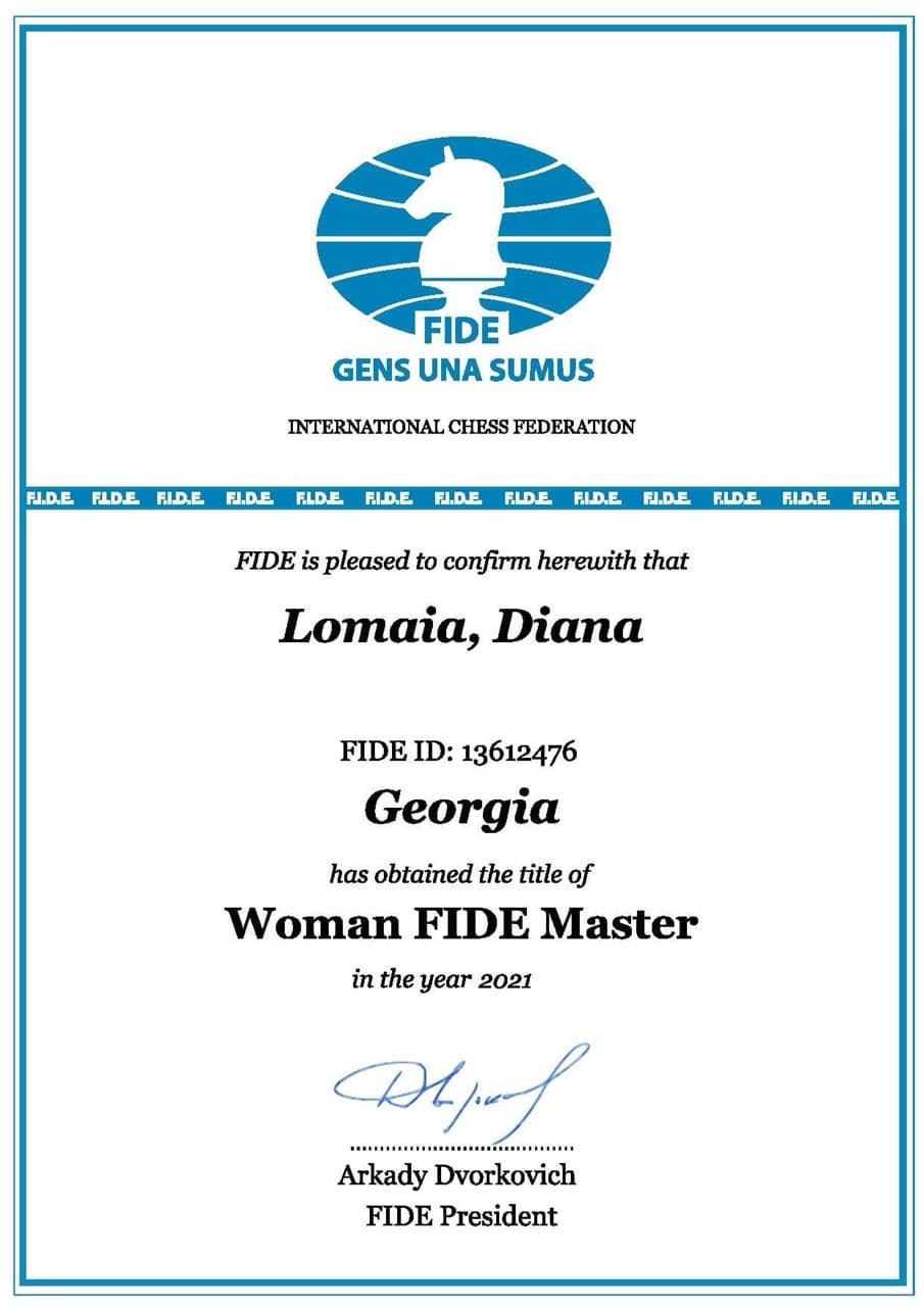 Certificates of Diana