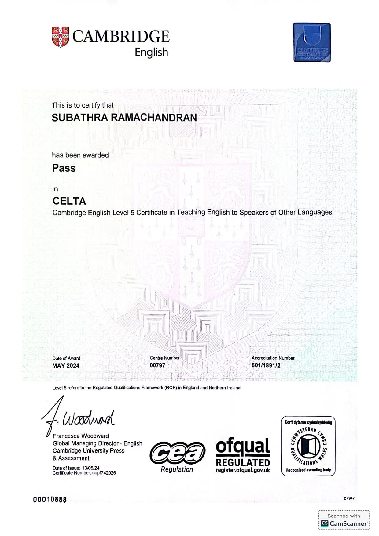 Subathra graduated from Lincoln University College, Malaysia