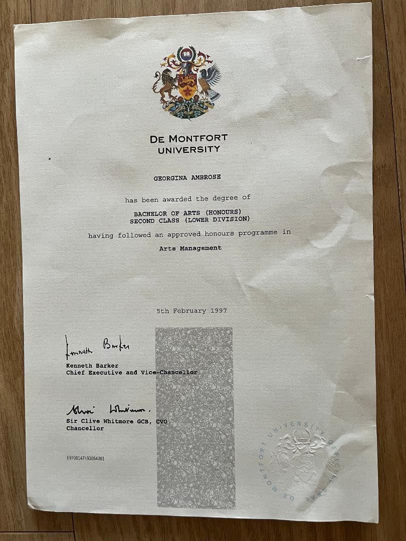 Georgina graduated from BPP Law School