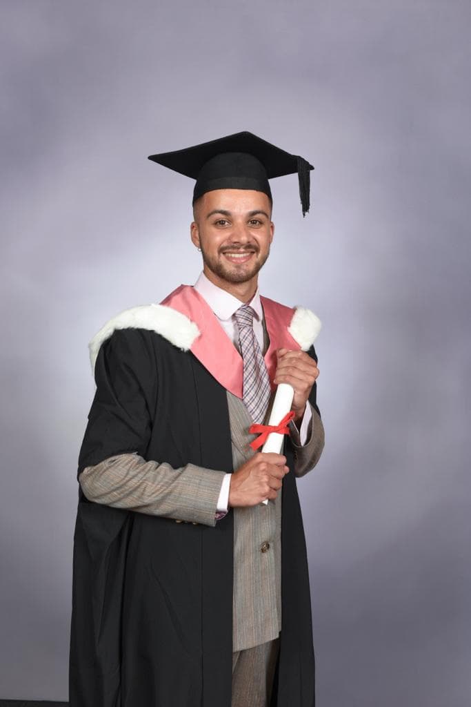 Matthew graduated from University of Liverpool