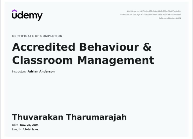 Thuvarakan graduated from Swansea University 