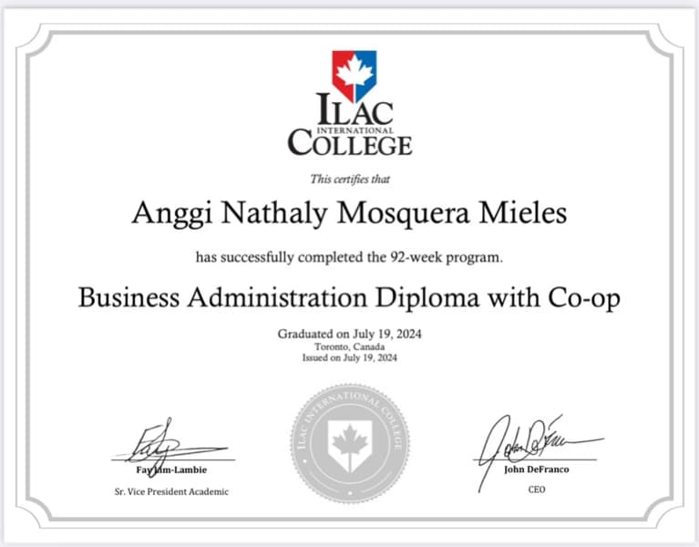 Anggi graduated from Universidad de Guayaquil