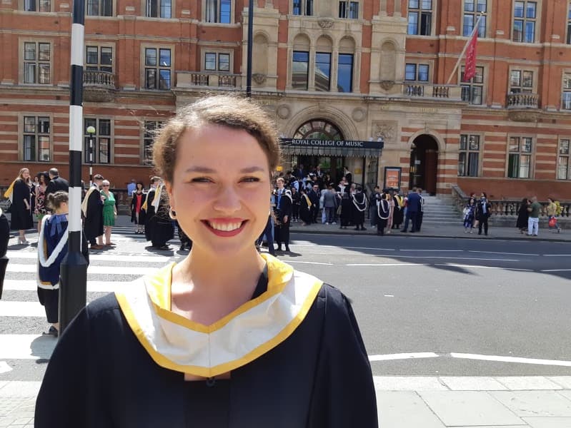 Elise graduated from Royal College of Music