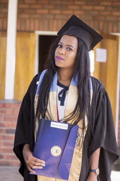 Litlhare graduated from Paray School of Nursing