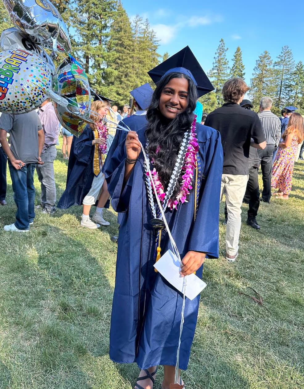 Sanjana graduated from Purdue University Northwest 