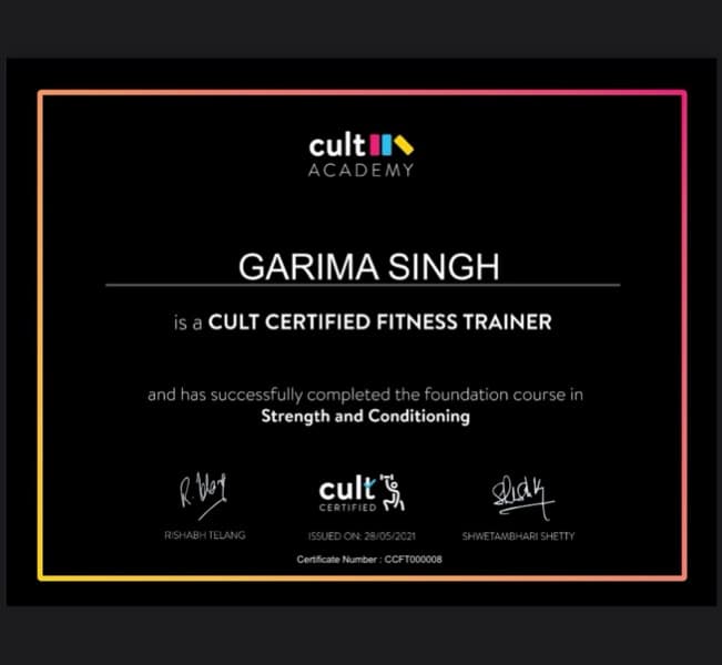 Garima  graduated from DSVV, Haridwar 