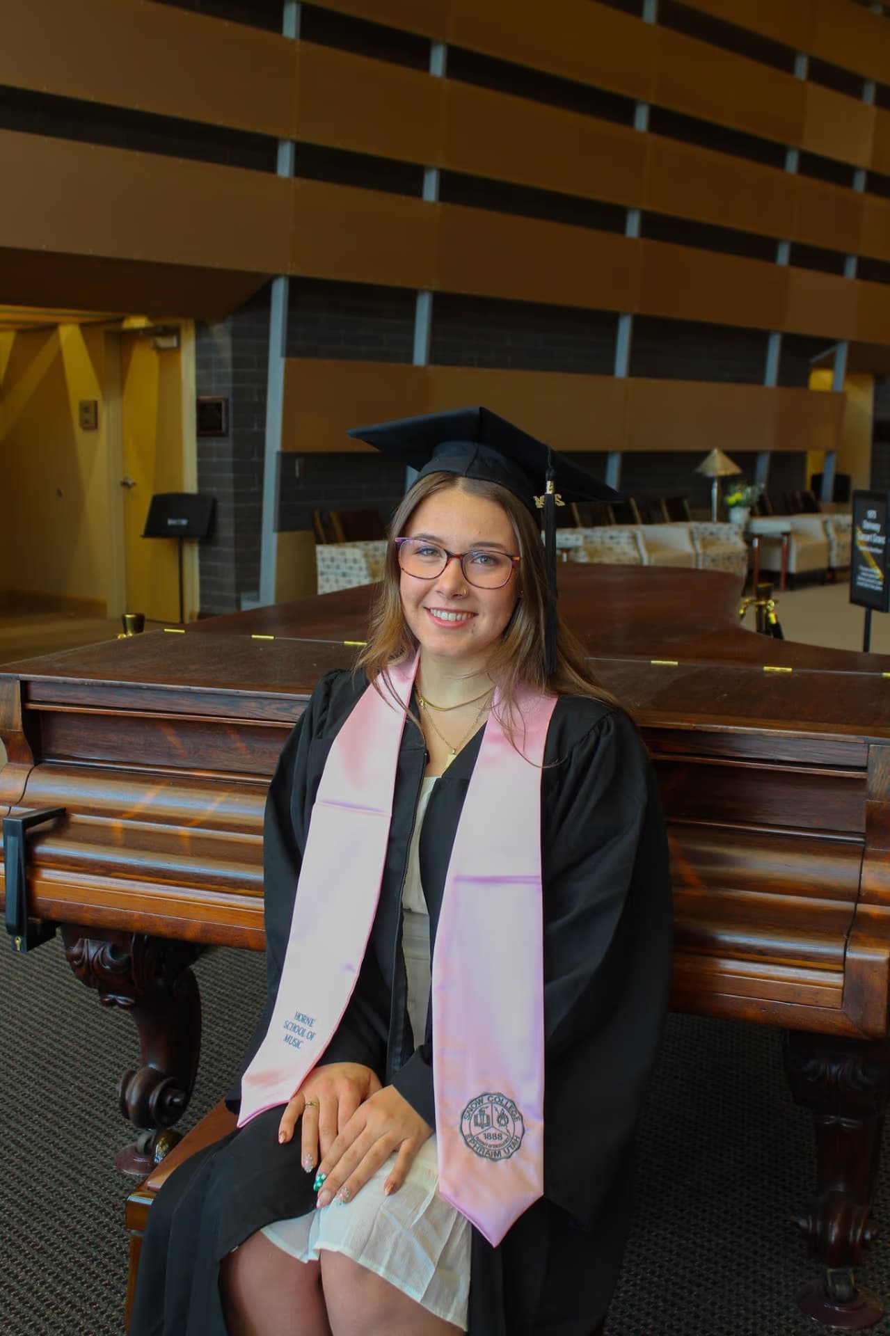 Annica  graduated from Snow College