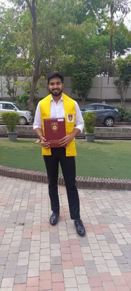 Aryan graduated from DR. APJ ABDUL KALAM TECHNICAL UNIVERSITY