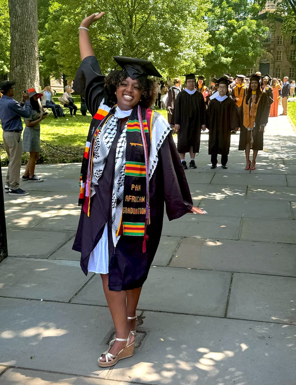 Carrington graduated from Princeton University