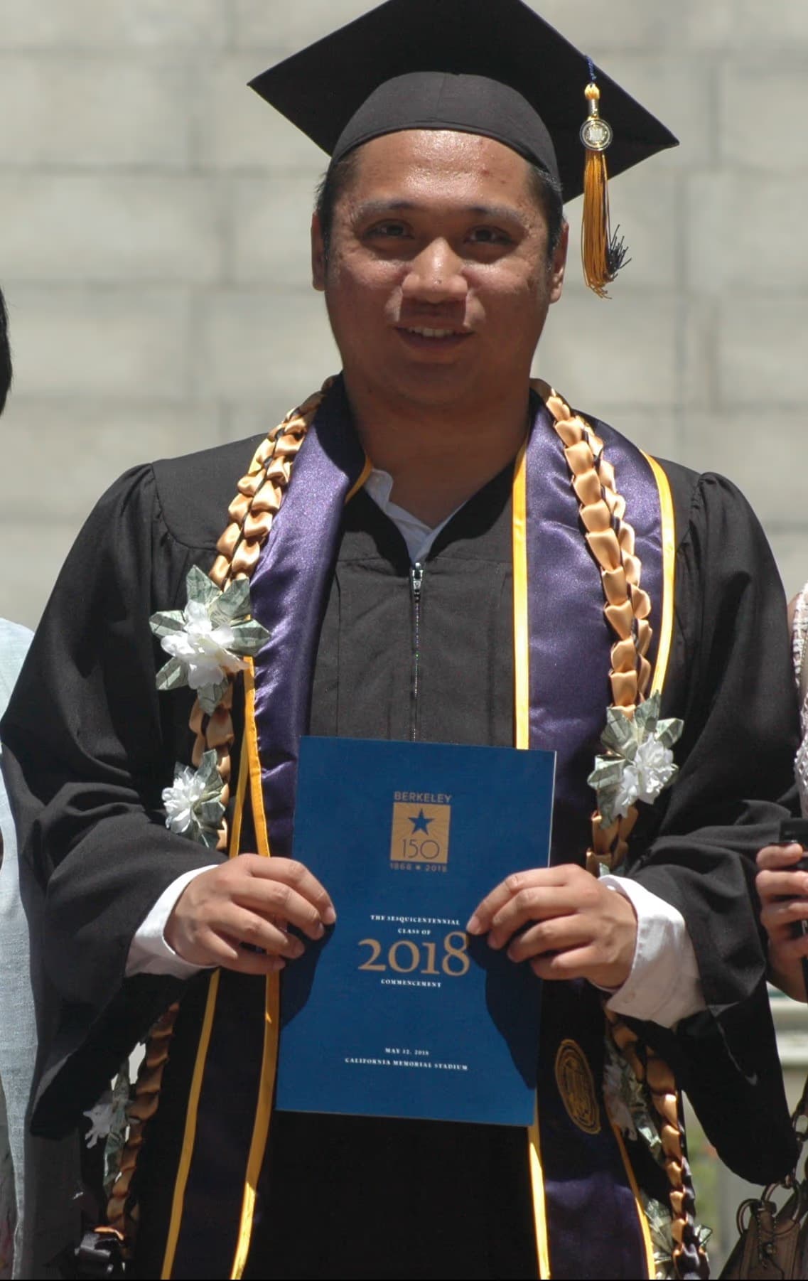 Erone graduated from University of California, Berkeley